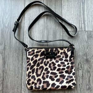 Kate Spade Cheetah Print Crossbody Purse